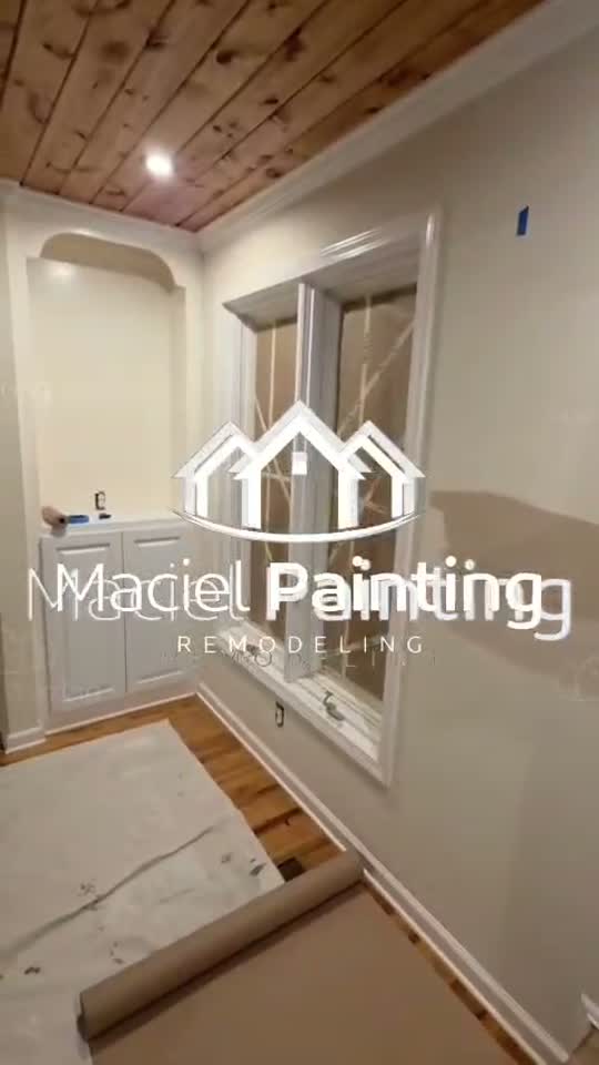 Interior finished by Maciel Painting in the Marietta area